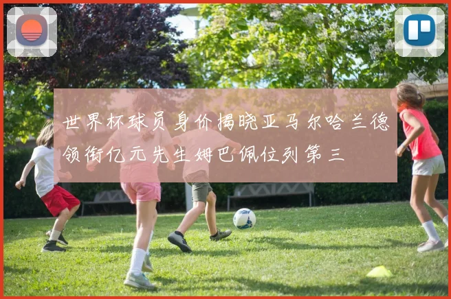 世界杯球员身价揭晓亚马尔哈兰德领衔亿元先生姆巴佩位列第三